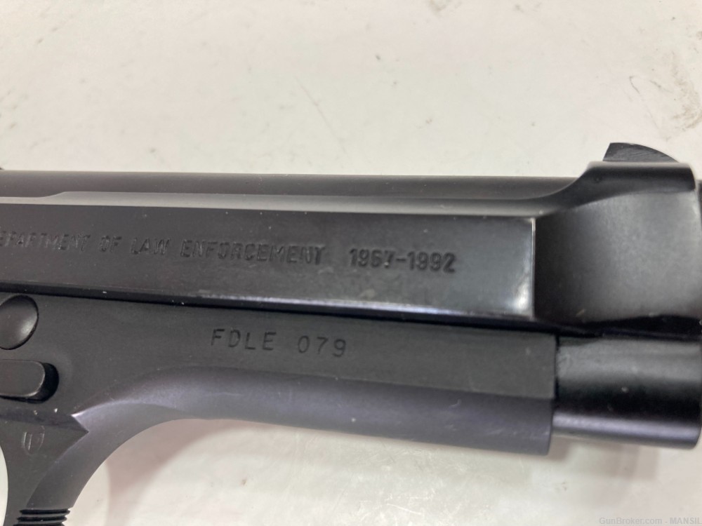 Beretta Model 92fs Caliber 9mm RARE Limited FDLE EDITION -img-37