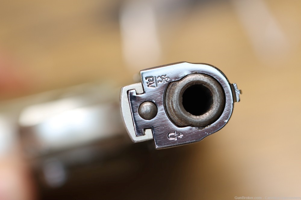1964 Browning Baby .25 acp Nickel Ivory Pistol Semi-Auto Pocket-img-12