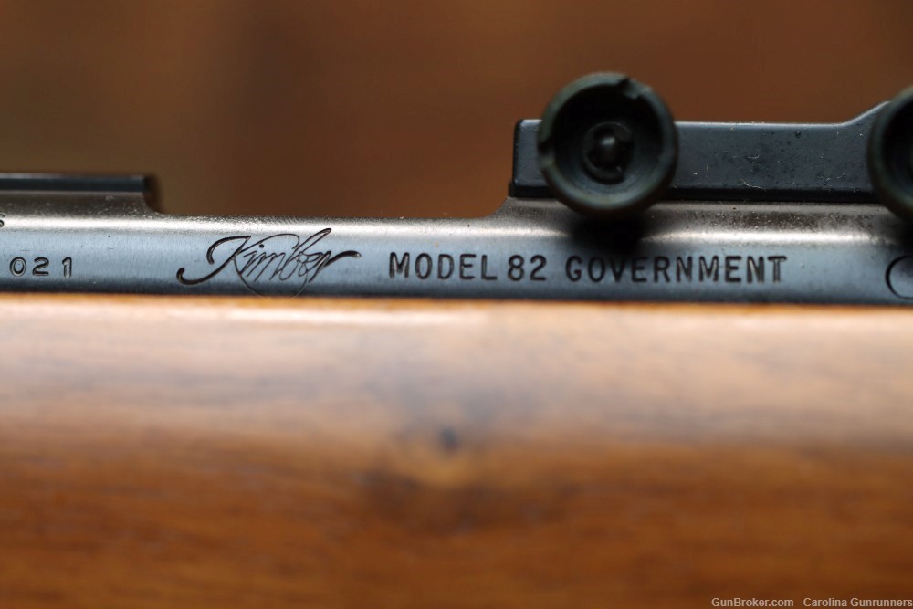 Kimber Model 82 Government Bolt Action .22 LR Target Rifle 25"-img-11