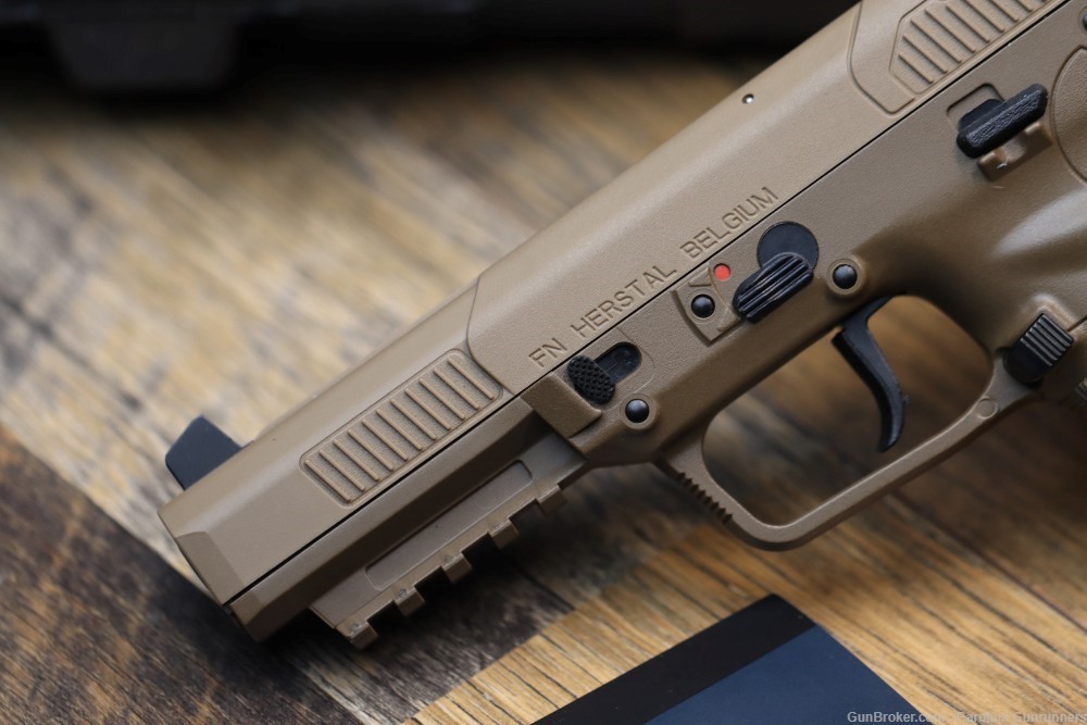 FN Fabrique Nationale Herstal Five-seveN 5.7x28mm Semi Auto Pistol FNH FDE-img-5