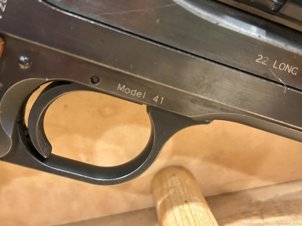 SMITH & WESSON MODEL 41  22LR  #9163-img-9