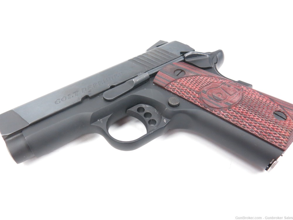 Colt 1911 Defender .45 ACP 3.25" Semi-Automatic Pistol w/ Mag & Hard Case-img-4
