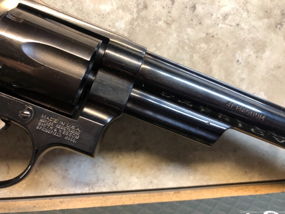 Smith & Wesson model 57-1 .41 Magnum Revolver-img-3