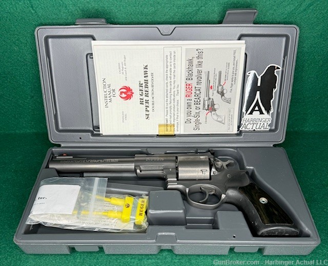 Ruger, Super Redhawk, .480 Ruger, 6-shot revolver with AMMO & Shipping-img-0