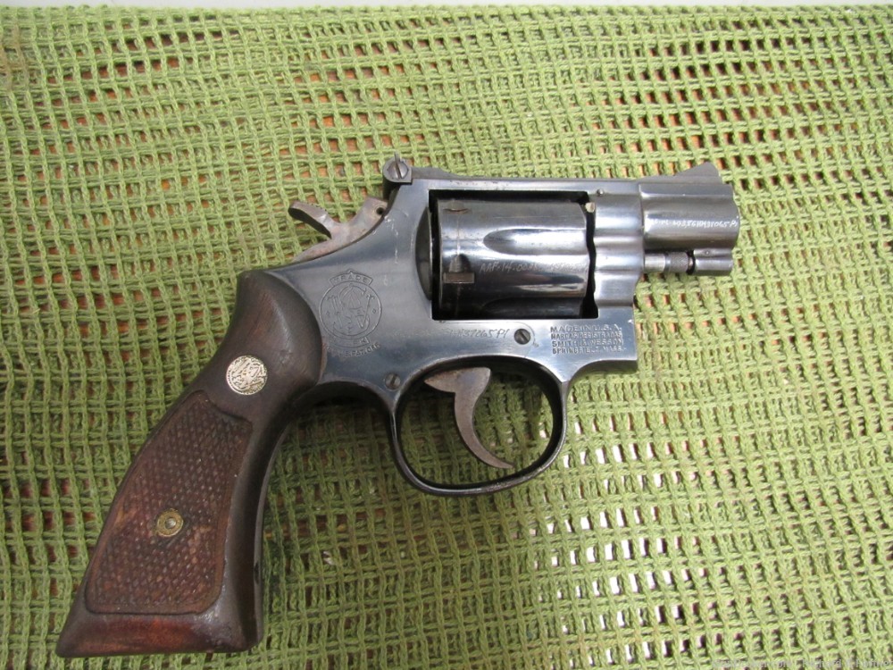 Smith & Wesson S&W Model 15-4 K-38 .38 Spl. +P 2" DA/SA Revolver MFD 1981-img-0