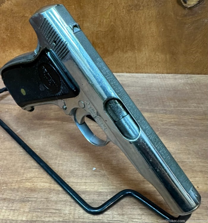 RARE 1921-1927 Remington UMC 51 R51 Type II Semi-Auto Pistol 380 ACP Chrome-img-4