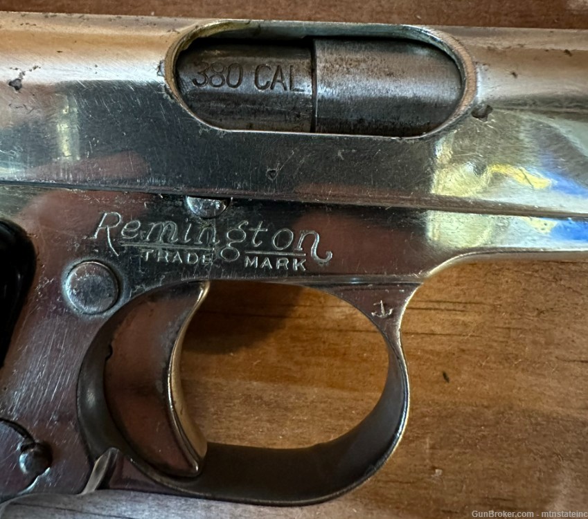 RARE 1921-1927 Remington UMC 51 R51 Type II Semi-Auto Pistol 380 ACP Chrome-img-11