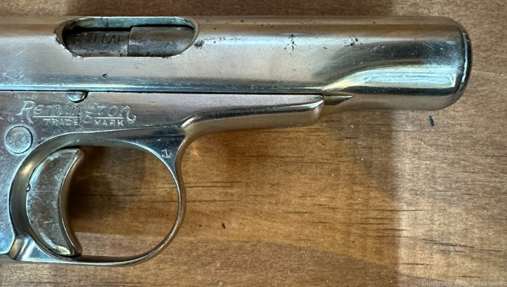 RARE 1921-1927 Remington UMC 51 R51 Type II Semi-Auto Pistol 380 ACP Chrome-img-13