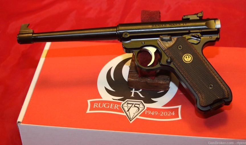 Ruger MKIV 75th Anniversary, .22LR - NEW!-img-2