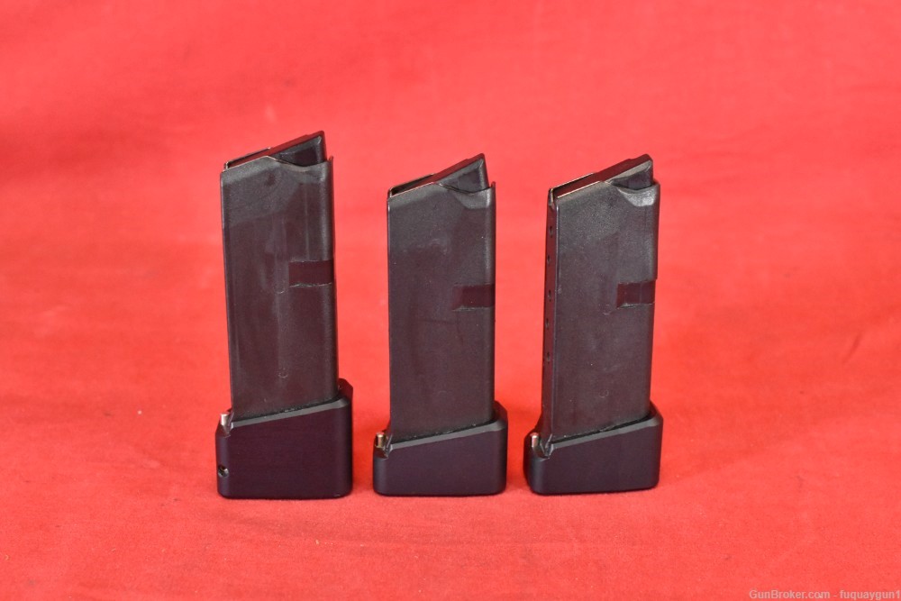 Glock 43 8/9rd Magazine *LOT OF 3* G43 Mag TTI Glock-43 Clip Taran Tactical-img-1