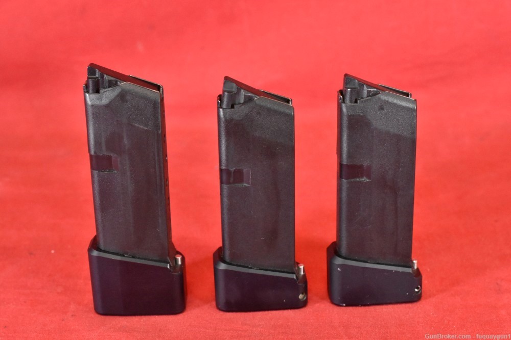 Glock 43 8/9rd Magazine *LOT OF 3* G43 Mag TTI Glock-43 Clip Taran Tactical-img-2