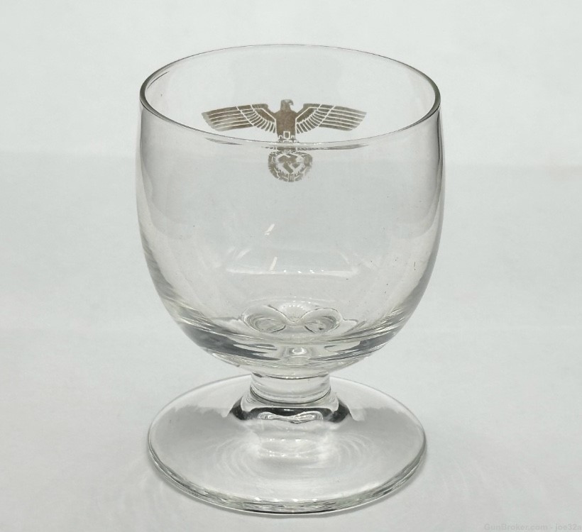 WW2 German NSDAP Political Eagle Shot Glass sa WWII cognac whiskey cup -img-2