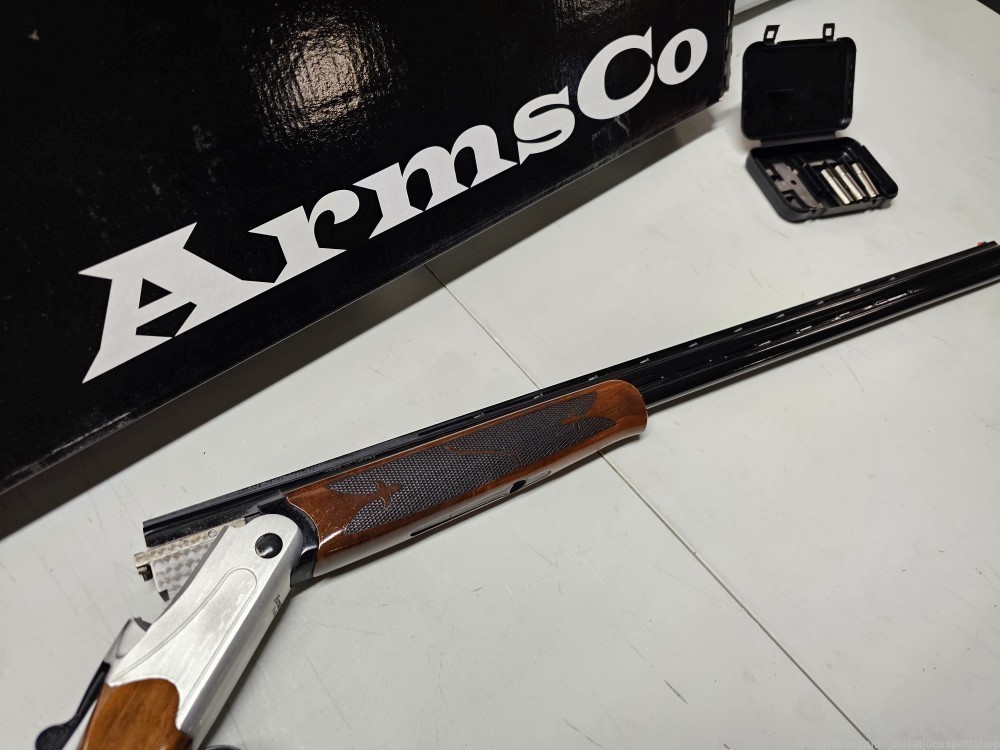 Armsco Field Obver Under Shotgun .410/28"/Silver Finish-img-1