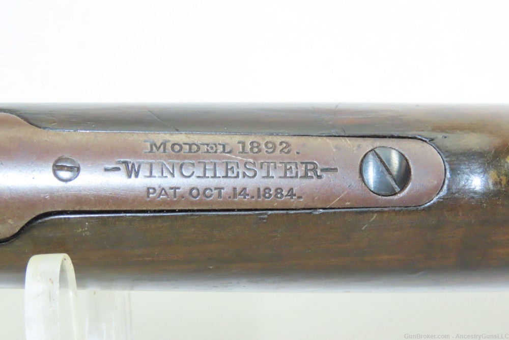 1893 mfg. Antique WINCHESTER M1892 Lever Action .32 WCF REPEATING RIFLE    -img-10