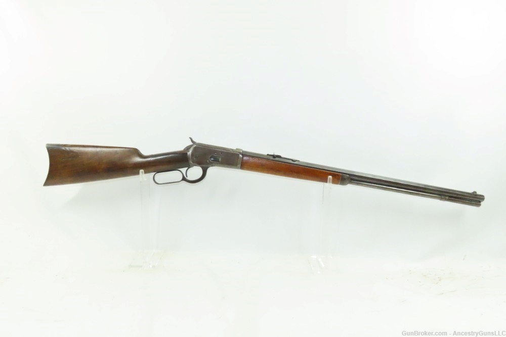 1893 mfg. Antique WINCHESTER M1892 Lever Action .32 WCF REPEATING RIFLE    -img-15