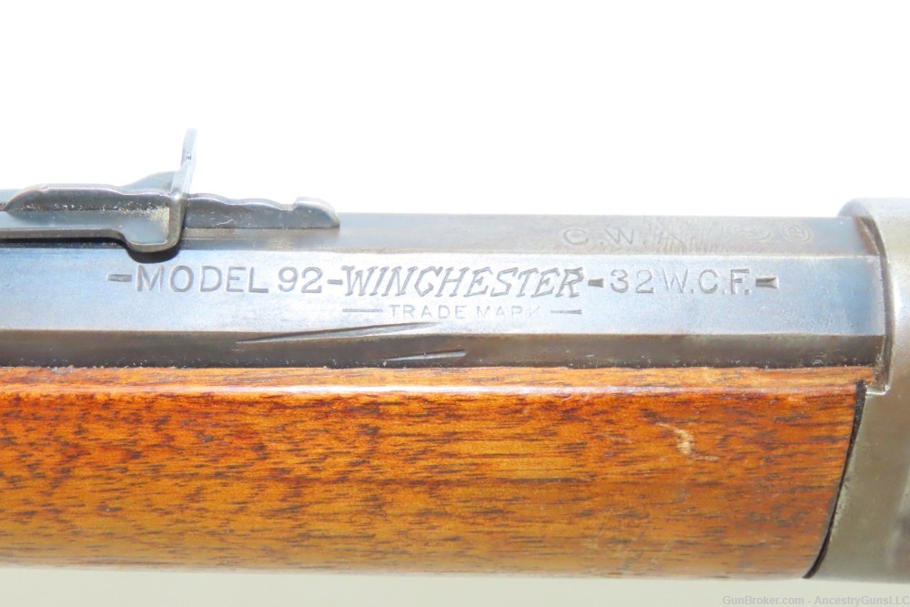 1893 mfg. Antique WINCHESTER M1892 Lever Action .32 WCF REPEATING RIFLE    -img-5