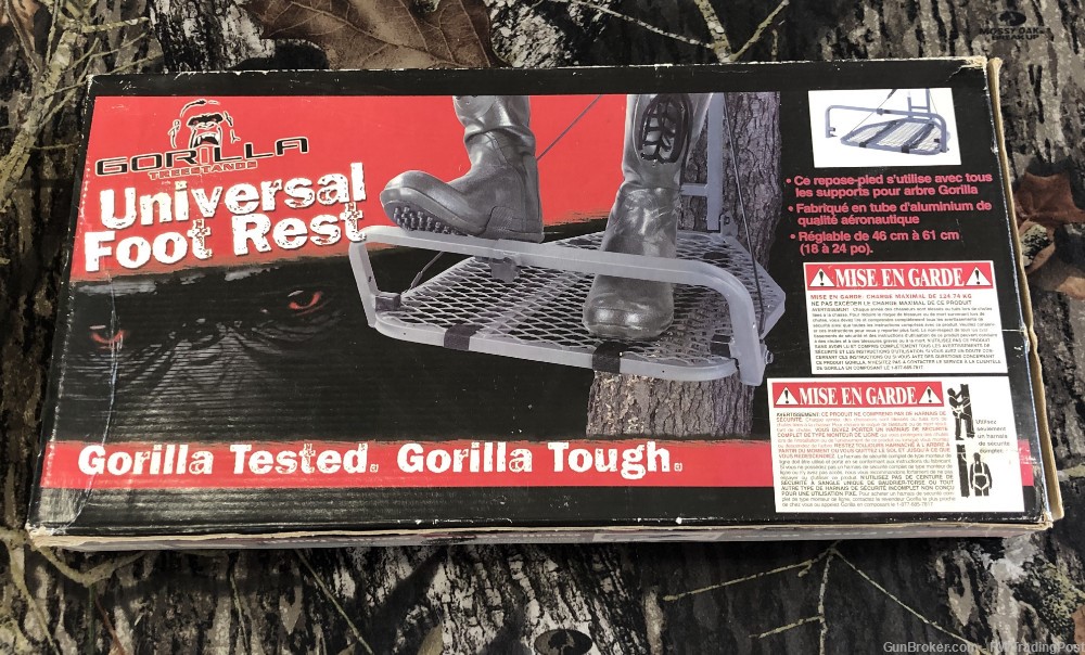 Gorilla Tree Stand Foot Rest Model #49001-img-0