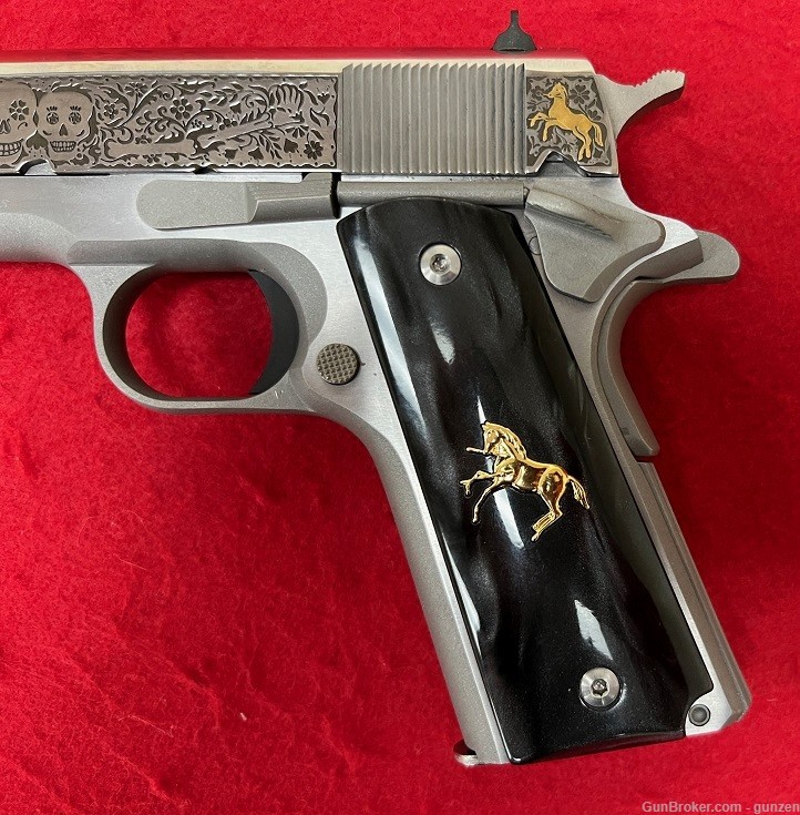 Colt Government Model .38Super "Day of the Dead" 1 of 500 *No Reserve*-img-4