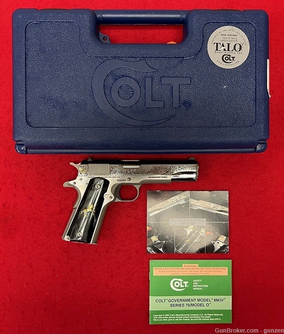 Colt Government Model .38Super "Day of the Dead" 1 of 500 *No Reserve*-img-9