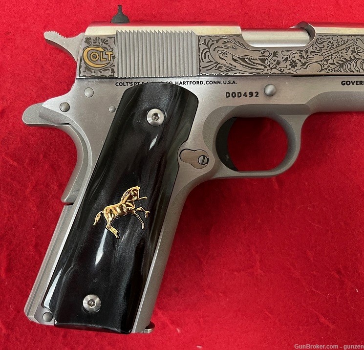 Colt Government Model .38Super "Day of the Dead" 1 of 500 *No Reserve*-img-1