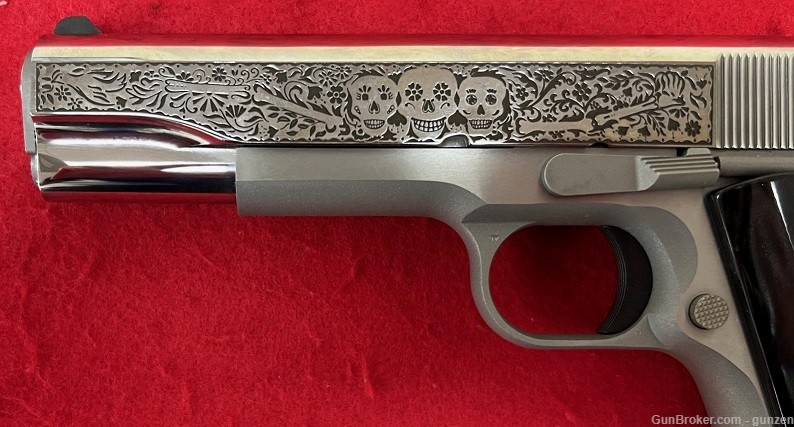 Colt Government Model .38Super "Day of the Dead" 1 of 500 *No Reserve*-img-5