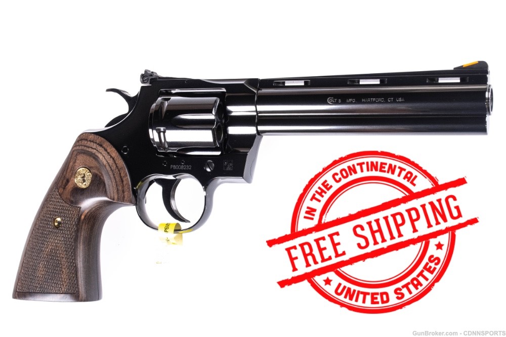 Colt Python BLUE FINISH 6" .357 Magnum JUST RELEASED Own THE LEGEND-img-1