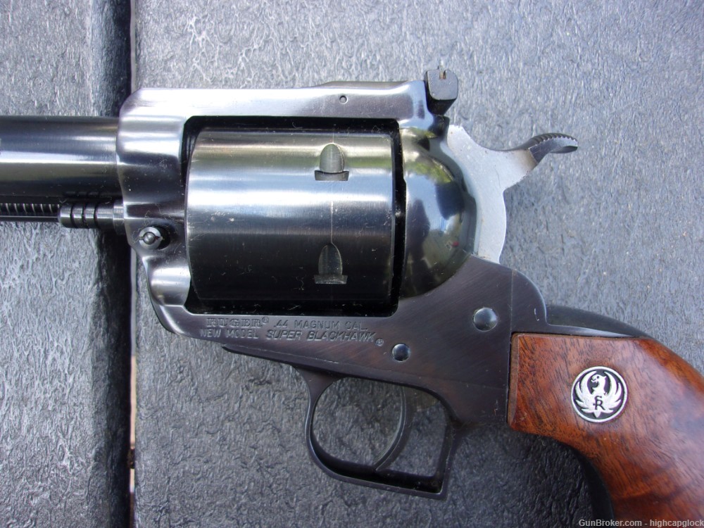 Ruger Super Blackhawk .44 Mag 7.5" SA Revolver Made 1982 SO PRETTY $1START -img-7