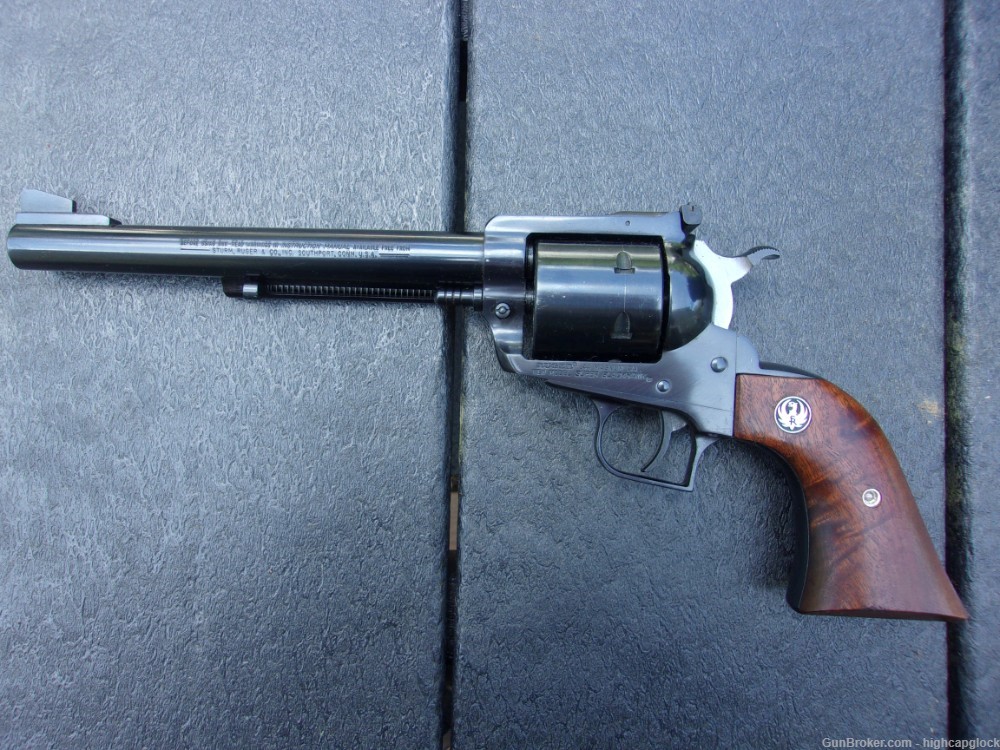 Ruger Super Blackhawk .44 Mag 7.5" SA Revolver Made 1982 SO PRETTY $1START -img-5