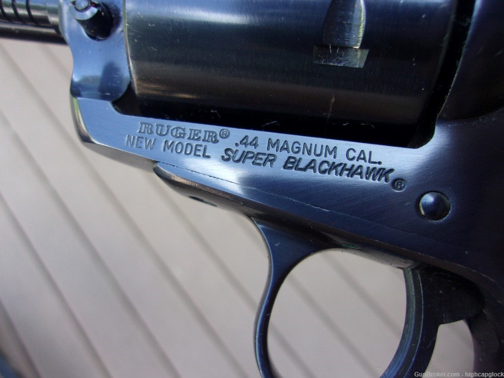 Ruger Super Blackhawk .44 Mag 7.5" SA Revolver Made 1982 SO PRETTY $1START -img-9