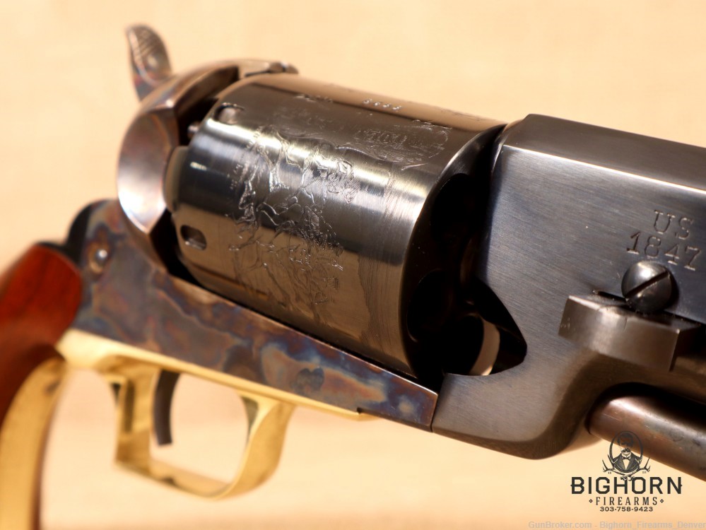 Colt 1847 Walker .44 Cal. Signature Series Black Powder Percussion Revolver-img-23