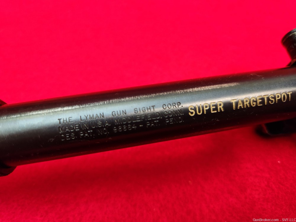 Vintage Lyman Super Targetspot Riflescope (NICE)-img-2