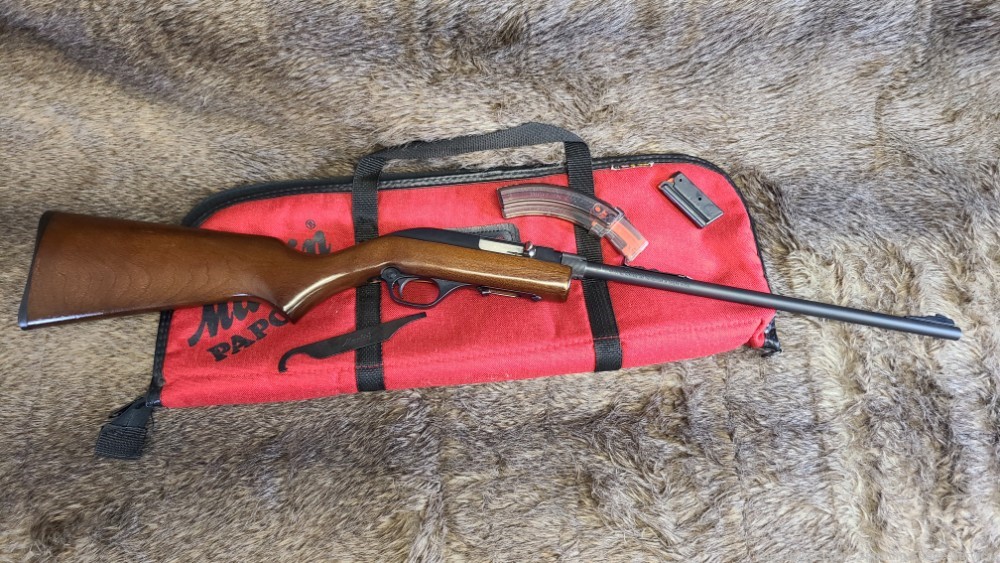 Marlin Model 70P - "Papoose" Backpack Rifle - 22LR - 16.5" 2 Mags - 1989-img-1
