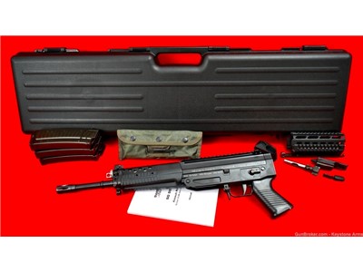 Rare San Swiss Sig SG553P .300 Pistol #77 Original Case & Extras NEW