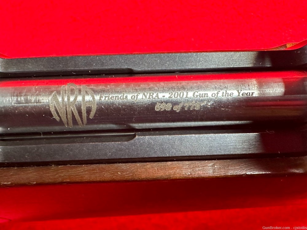 Sako V Deluxe Friends of NRA Commemorative Gold Engraved 7mm Rem Mag Rifle-img-1