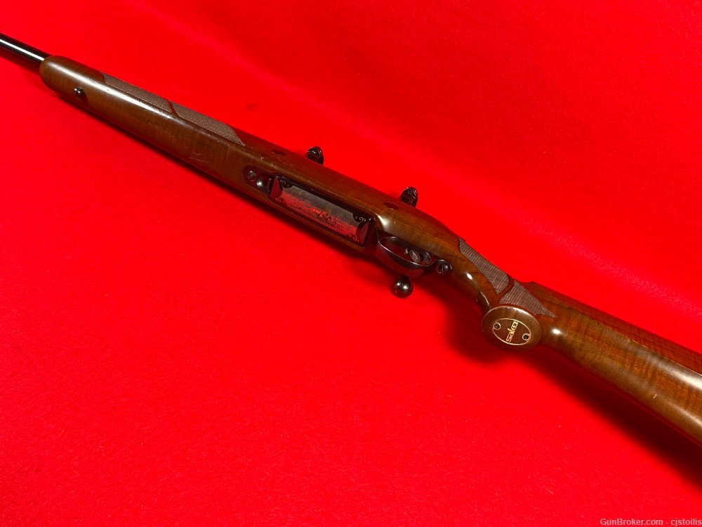 Sako V Deluxe Friends of NRA Commemorative Gold Engraved 7mm Rem Mag Rifle-img-18