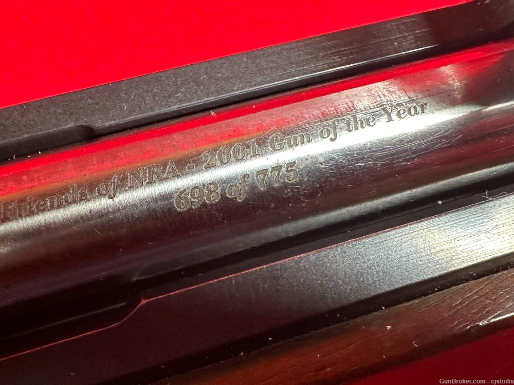 Sako V Deluxe Friends of NRA Commemorative Gold Engraved 7mm Rem Mag Rifle-img-2