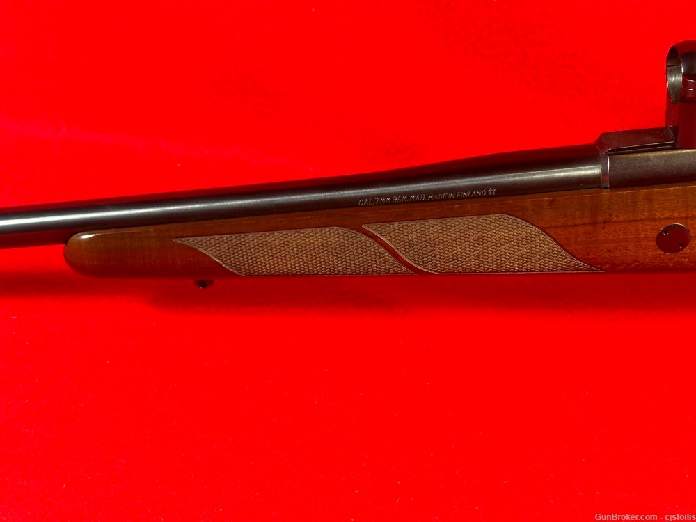 Sako V Deluxe Friends of NRA Commemorative Gold Engraved 7mm Rem Mag Rifle-img-14