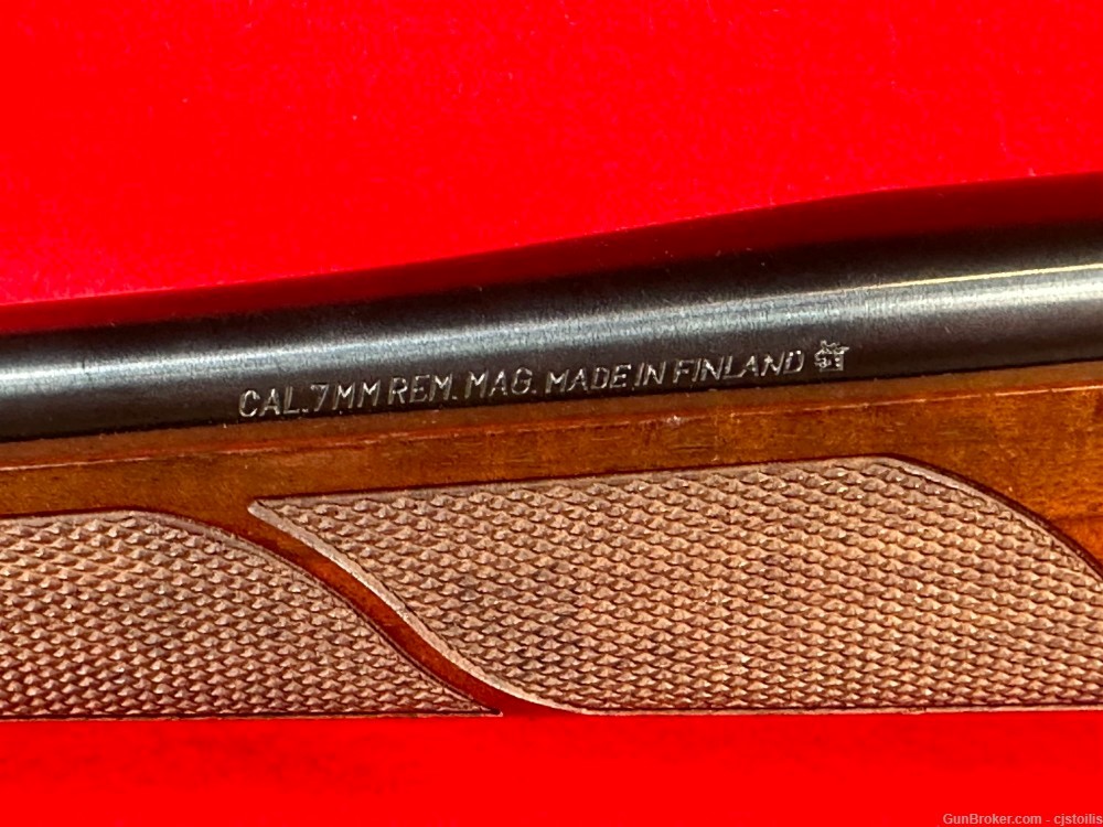 Sako V Deluxe Friends of NRA Commemorative Gold Engraved 7mm Rem Mag Rifle-img-13