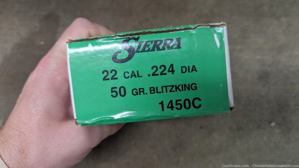 Sierra .22-cal .224 dia 50-gr bullets 1450C-img-2