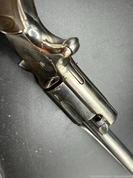 ANTIQUE RARE    J.M. Marlin Model 32 1875 pocket revolver .32RF-img-9