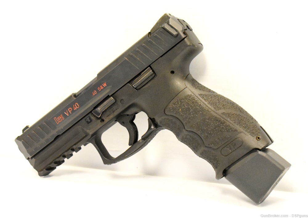 HK VP40 .40 S&W Semi-Auto Pistol - 4.09" Barrel, 13 Rd. - No C.C. Fees-img-2
