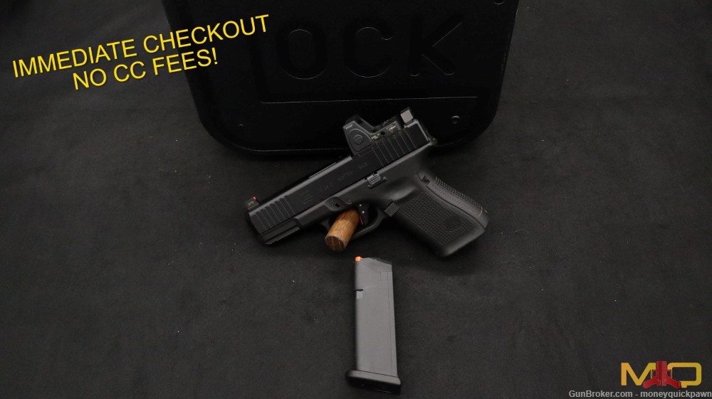 Glock G19 Gen5 MOS 9mm Extras! Great Condition RMR Penny Start!-img-0