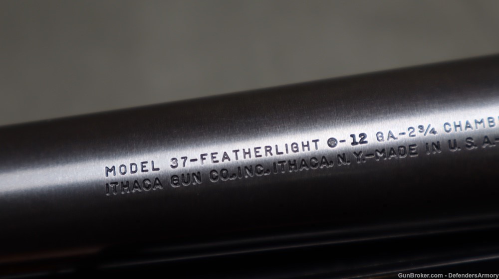 Ithaca Model 37 Featherlight 28" 12 Gauge Pump Action Shotgun MFD 1969 C&R -img-63