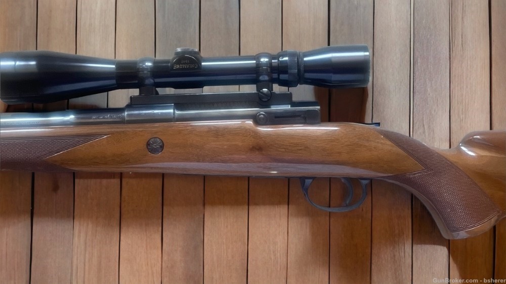 FN Browning High Power Safari .308 Norma Mag; Bolt Rifle 1965 + AMMO BUNDLE-img-2