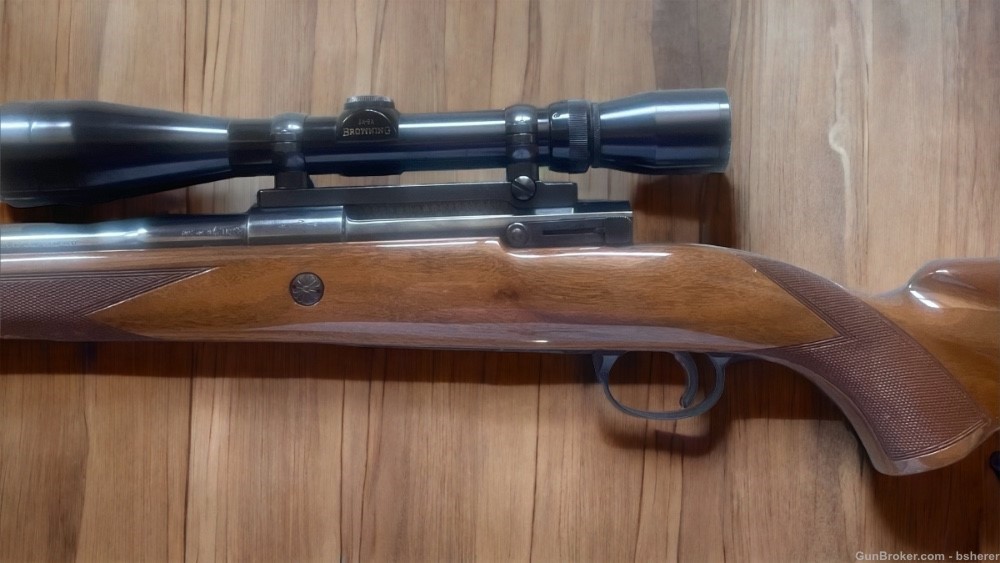 FN Browning High Power Safari .308 Norma Mag; Bolt Rifle 1965 + AMMO BUNDLE-img-9