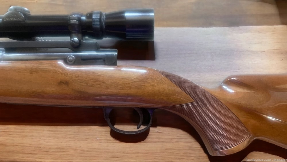 FN Browning High Power Safari .308 Norma Mag; Bolt Rifle 1965 + AMMO BUNDLE-img-13