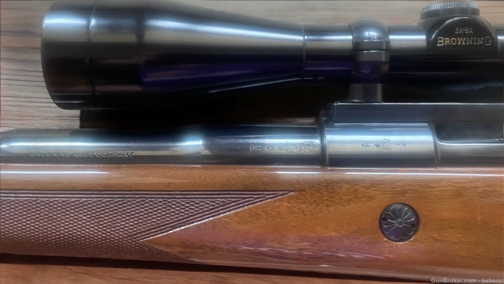 FN Browning High Power Safari .308 Norma Mag; Bolt Rifle 1965 + AMMO BUNDLE-img-7
