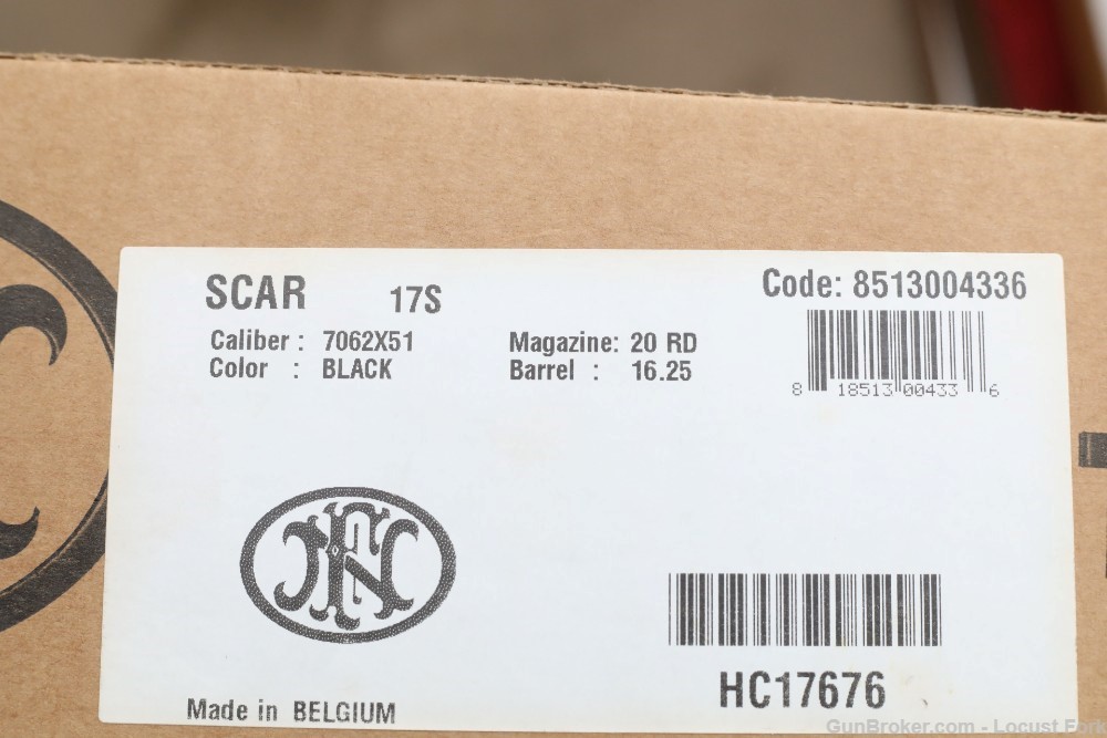 FN SCAR 17S 7.62x51 16.25" Black Adjustable UNFIRED w/ Factory Box NoReserv-img-39