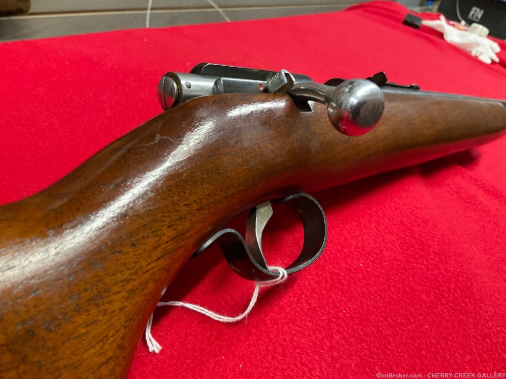 Rare vintage WINCHESTER single shot bolt rifle 47 22 short long LR 22lr -img-19