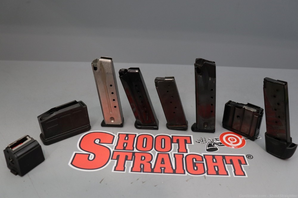 Lot O' Eight (8) Random Ruger Magazines (OEM)-img-1